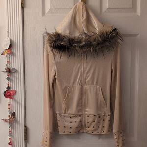 New Faux Fur Hoodie
